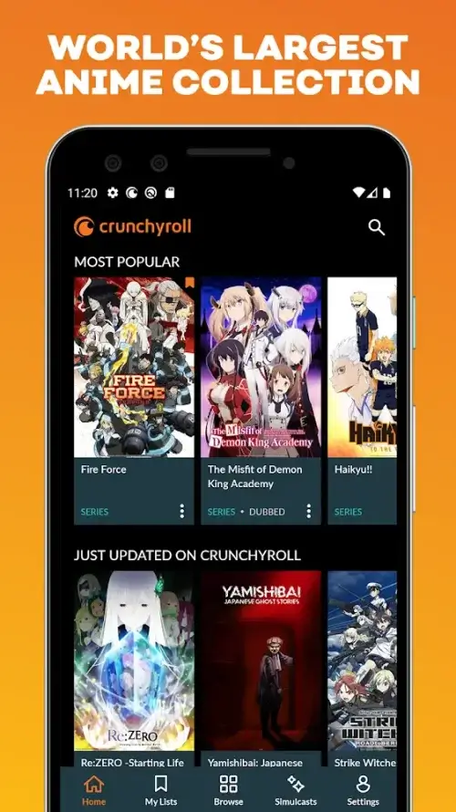 Crunchyroll MOD APK (Premium Unlocked, No Ads)
