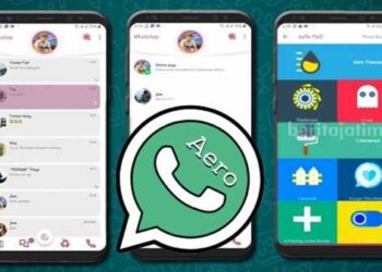 WA Aero Terbaru 2026 Anti Banned (Tema Kustom, Pengiriman File Besar, Theme Store)